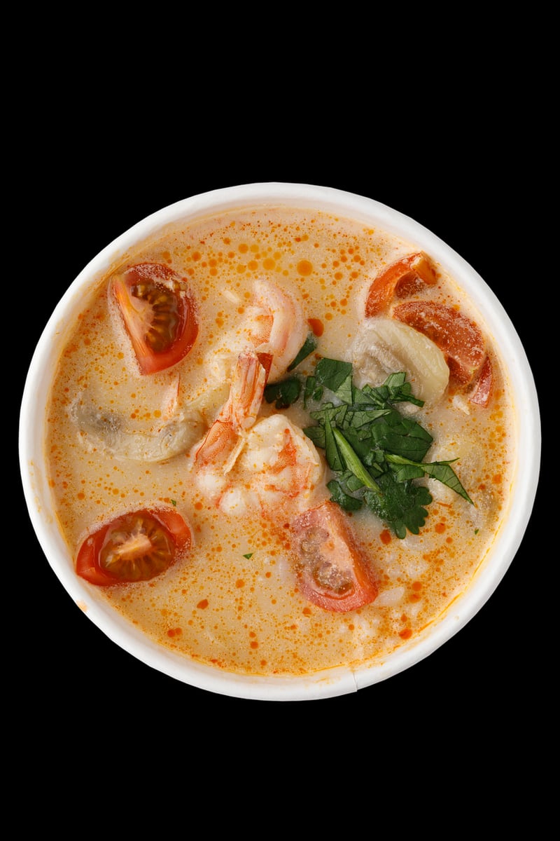 Italian-Thai Fusion Tom Yum Risotto